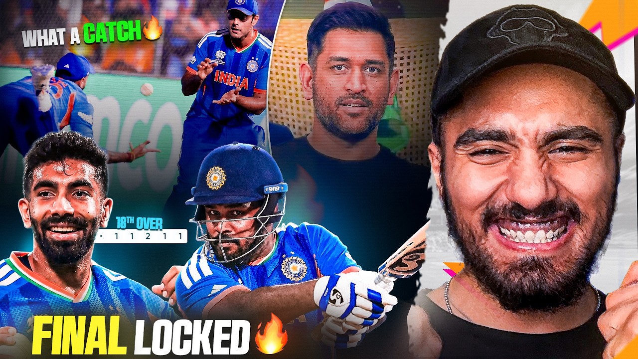 Bethell's 105 Not Enough: India Edges England by 7 Runs in T20 WC Semifinal